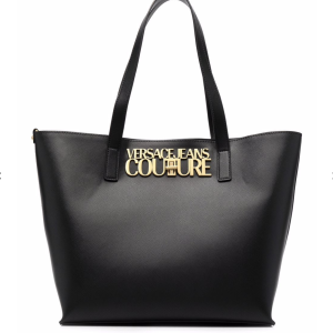 SHOPPING SAFFIANO WITH LOGO (BLACK)