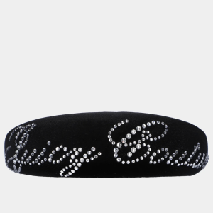 DIAMANTE JUICY HEADBAND (BLACK)