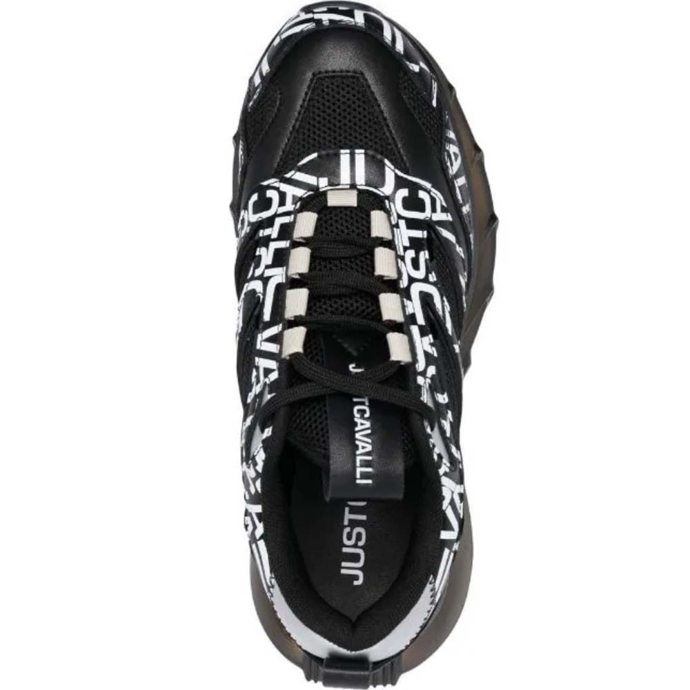 JUST CAVALLI LIQUID LOGO SNEAKERS - Image 4