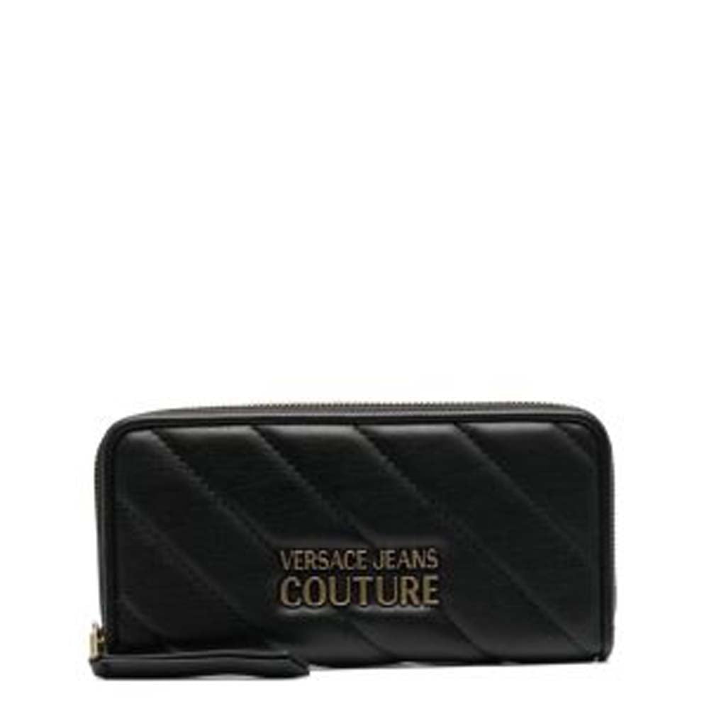 QUILTED WALLET (BLACK)