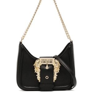 SMALL MOON BAG WITH VINTAGE BUCKLE