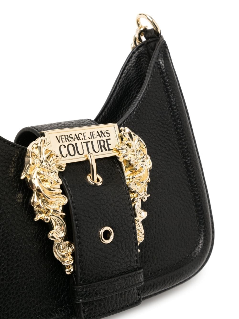 SMALL MOON BAG WITH VINTAGE BUCKLE - Image 3