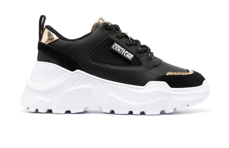 VERSACE JEANS CHUNKY SNEAKERS (BLACK) - Image 4