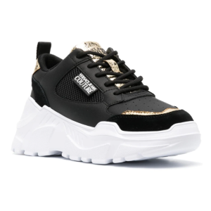 VERSACE JEANS CHUNKY SNEAKERS (BLACK)