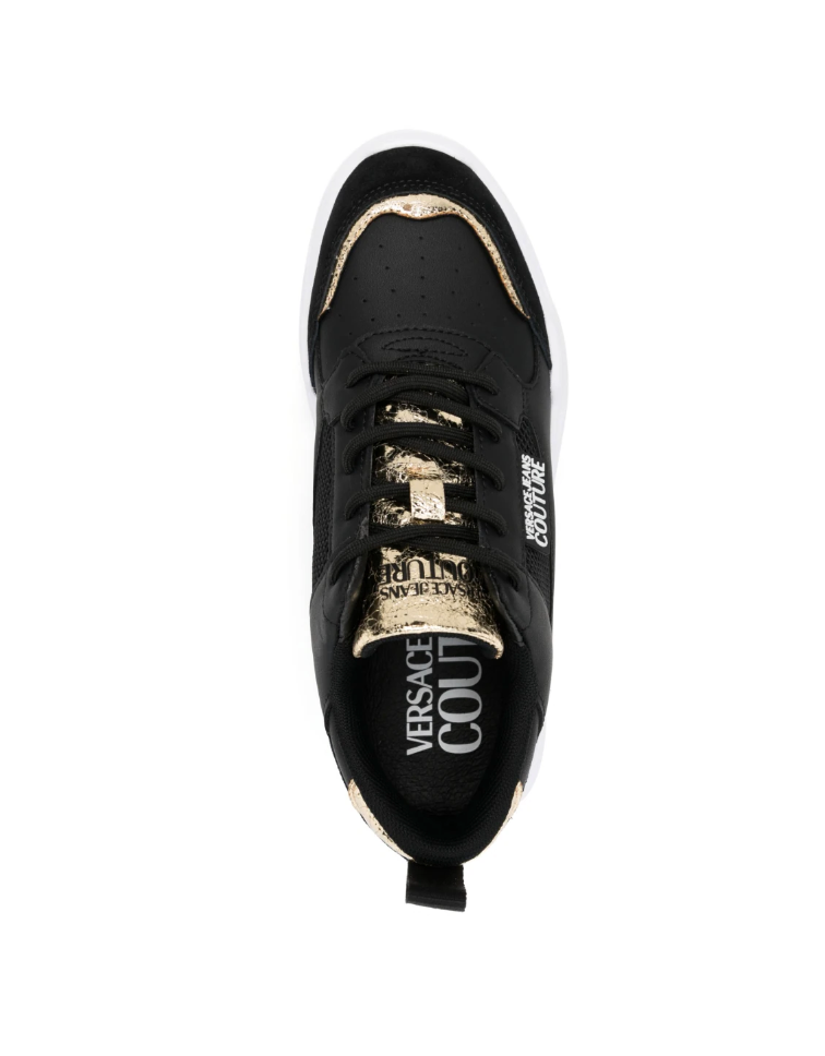 VERSACE JEANS CHUNKY SNEAKERS (BLACK) - Image 3