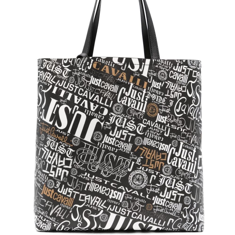 JUST CAVALLI MIXED CAVALLI LOGO SHOPPER