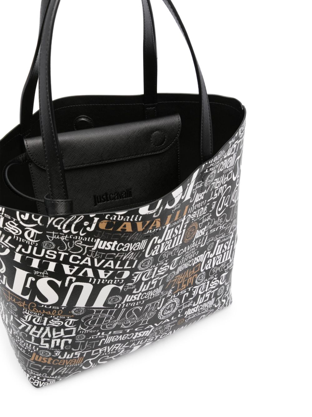 JUST CAVALLI MIXED CAVALLI LOGO SHOPPER - Image 5