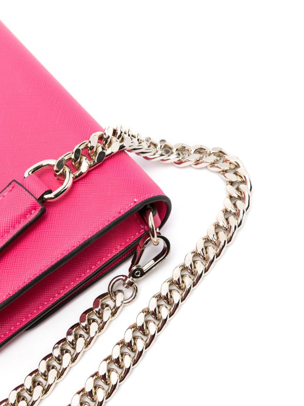 JUST CAVALLI SMALL SHOULDER BAG CAVALLI LOGO (FUSCHIA) - Image 4