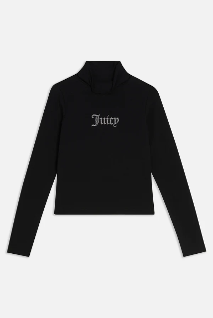 JUICY DIAMANTE TURTLENECK (BLACK) - Image 3