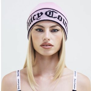 JUICY COUTURE PINK BEANIE HAT