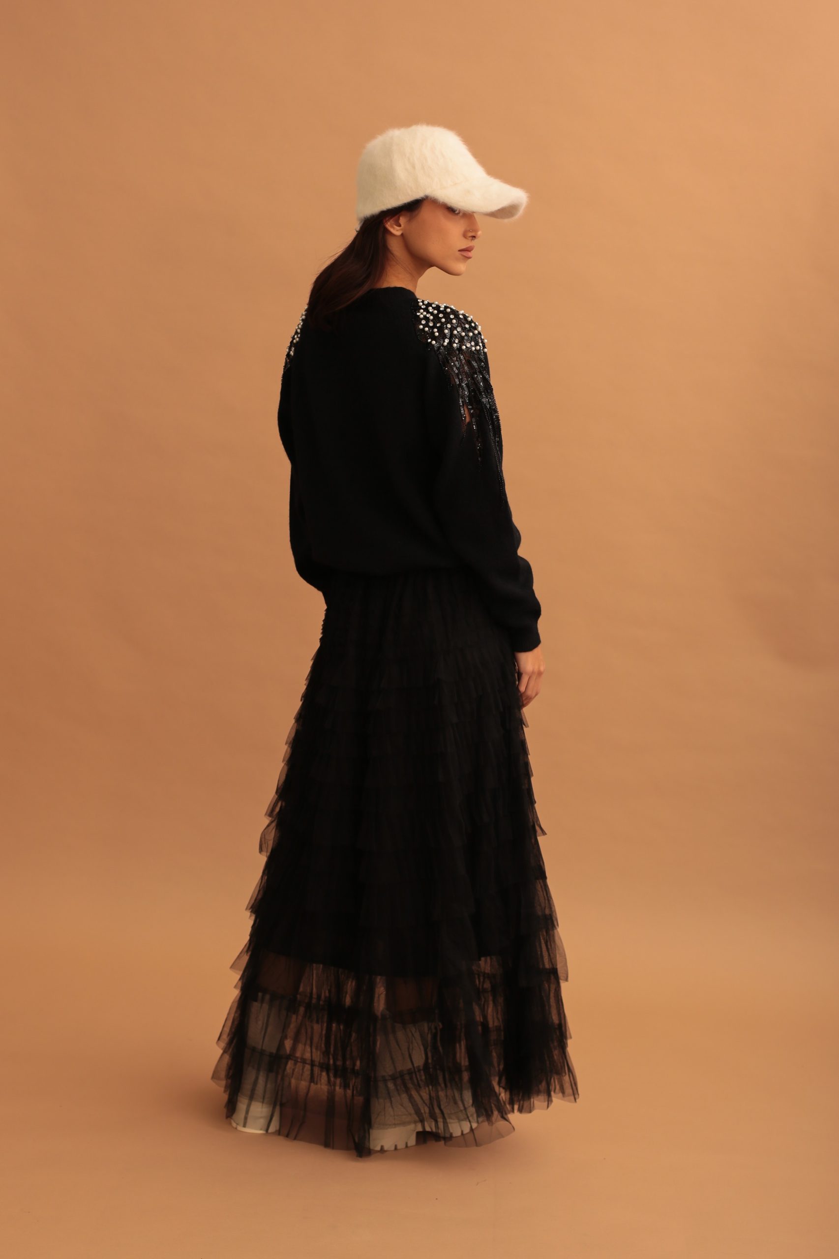 TULL LINED SKIRT - Image 3