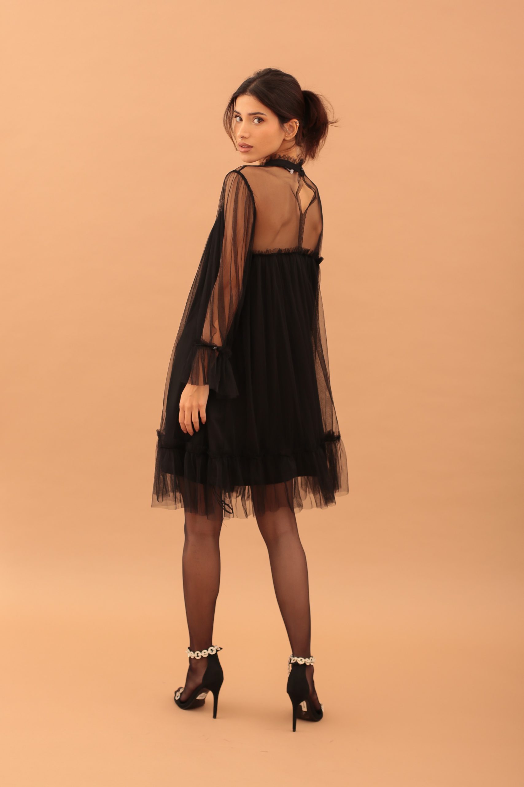 MINI TULLE JALIL DRESS - Image 2