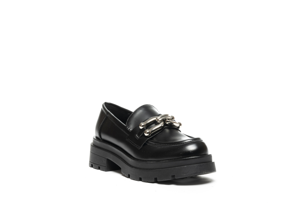 LOAFER WITH SILVER BUCKLE - Image 2