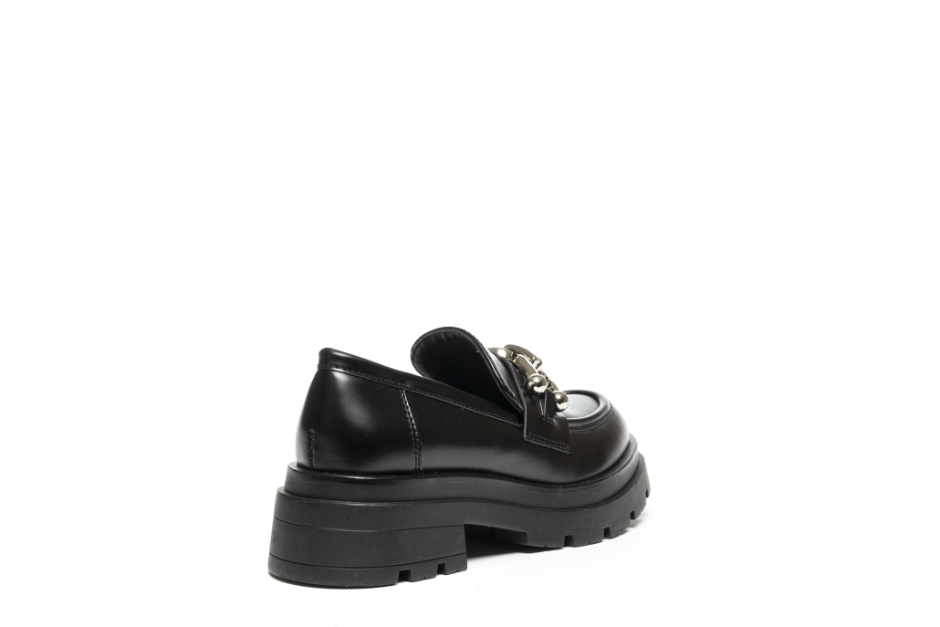 LOAFER WITH SILVER BUCKLE - Image 4