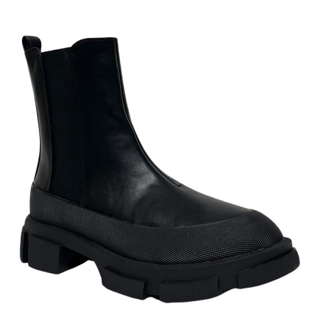CHUNKY ELASTIC COMBAT BOOTIE - Image 2