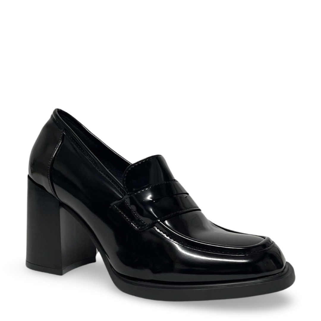 HEEL PLATFORM SHINY LOAFER - Image 2