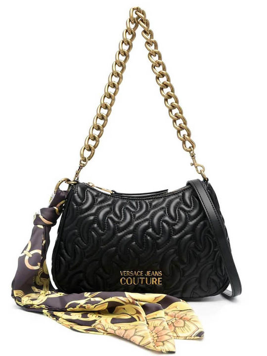 VERSACE JEANS MOON SHAPE MINI QUILT BAG WITH SCARF