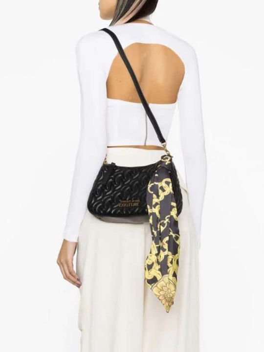 VERSACE JEANS MOON SHAPE MINI QUILT BAG WITH SCARF - Image 2