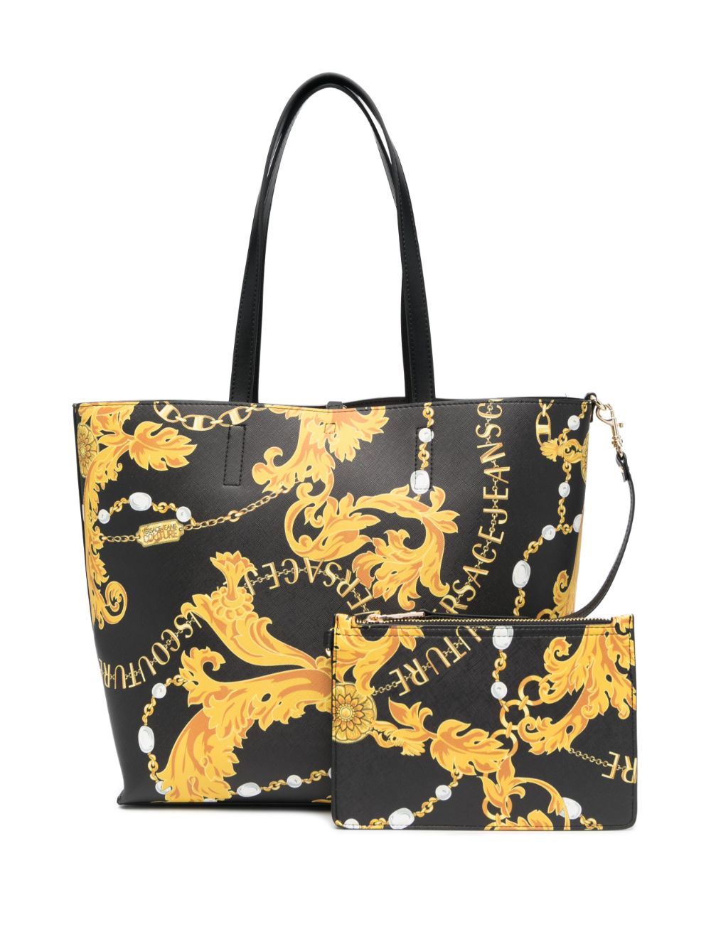 VERSACE JEANS BAROCCO PRINT SHOPPER