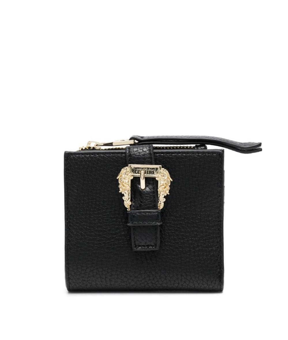 VERSACE JEANS SQUARE WALLET VINTAGE BUCKLE