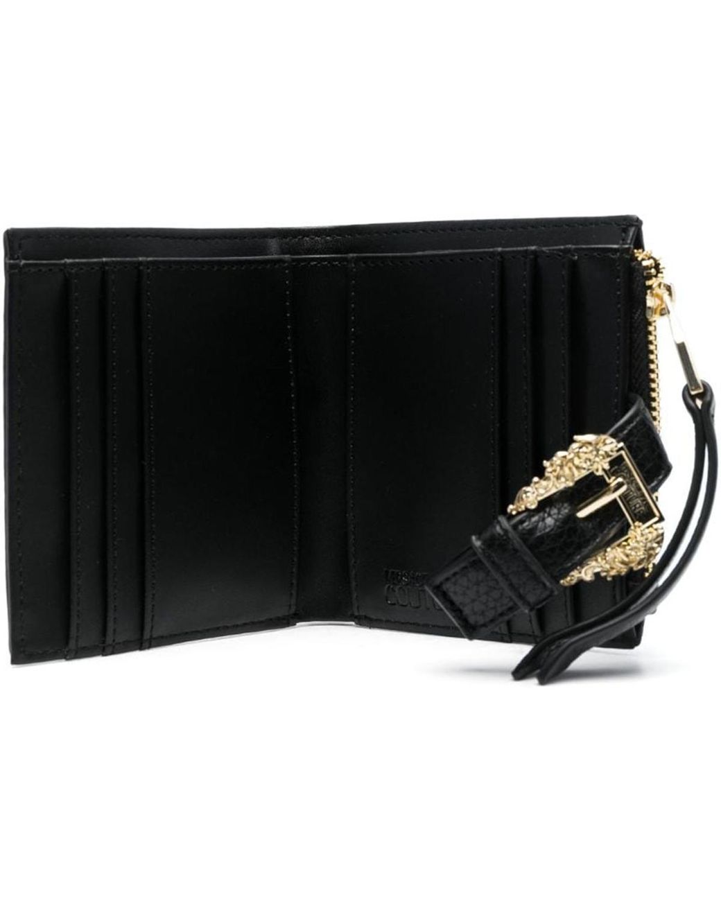 VERSACE JEANS SQUARE WALLET VINTAGE BUCKLE - Image 2