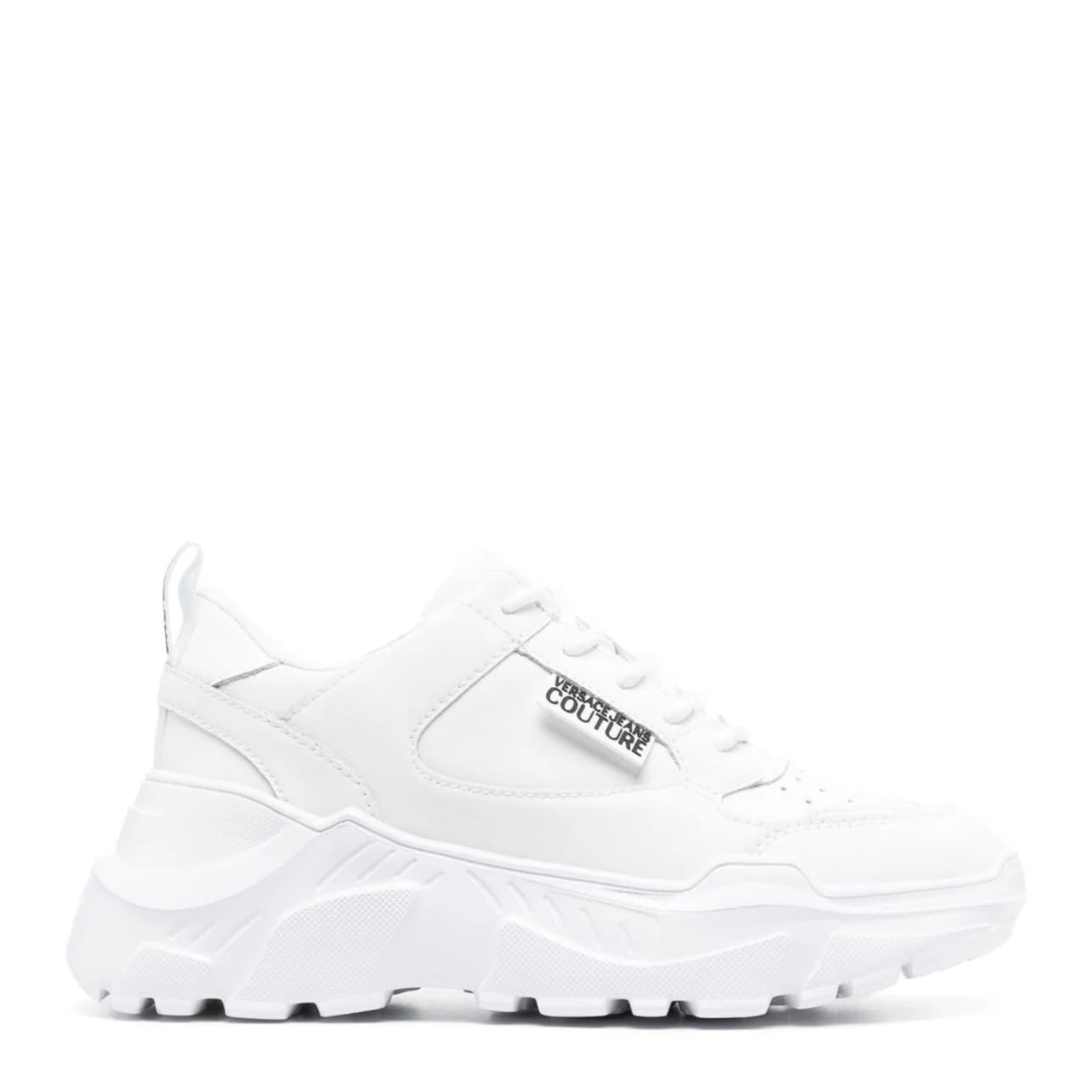 CHUNKY SOLE SNEAKERS - WHITE