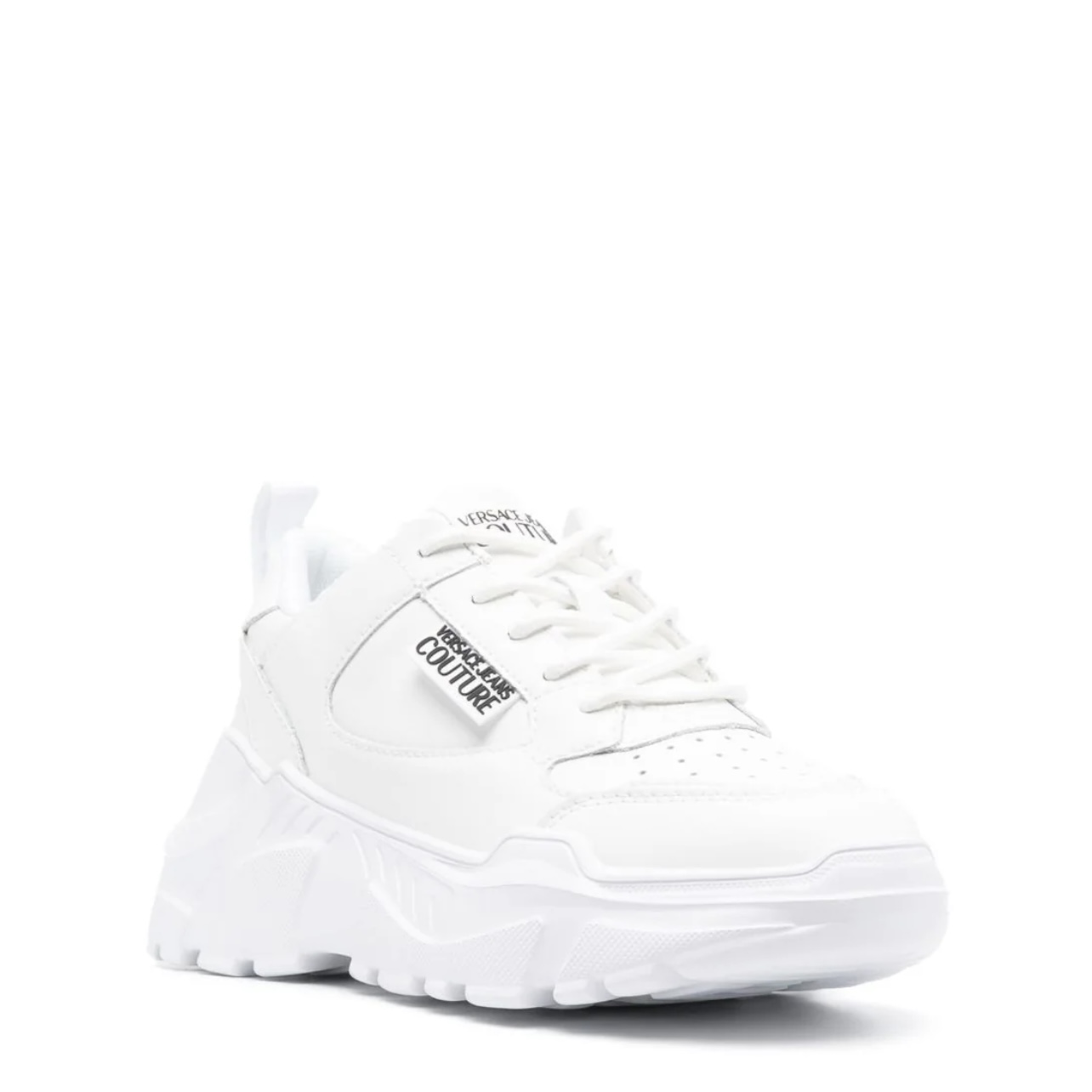 CHUNKY SOLE SNEAKERS - WHITE - Image 2