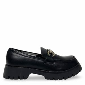 MATTE LOAFERS WITH BUCKLE