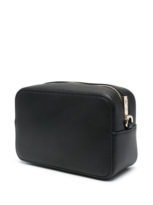 JUST CAVALLI CAMERA BAG WITH LOGO - BLACK - Image 3