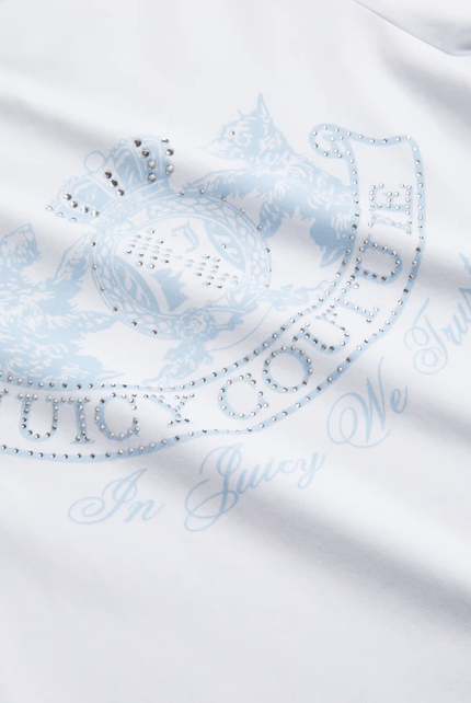 JUICY COUTURE LEGACY LOGO SHIRT - WHITE - Image 6