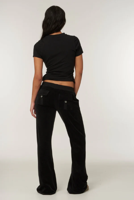 JUICY COUTURE LEGACY LOGO SHIRT - BLACK - Image 5