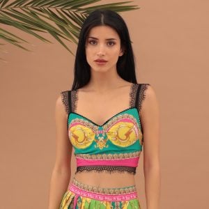 ARIANA CROP TOP - FUSCHIA