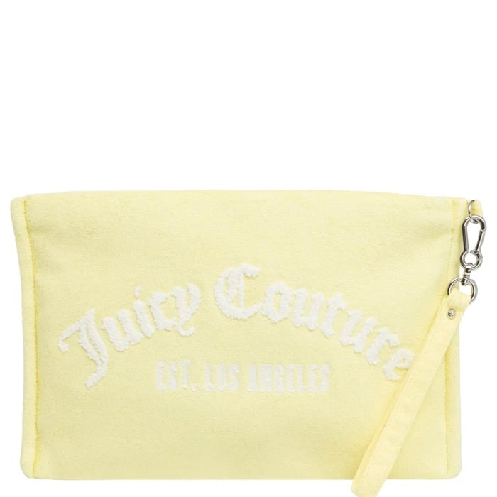 JUICY COUTURE TOWEL CLUTCH - YELLOW