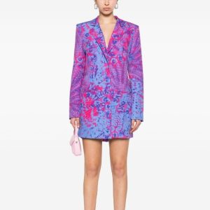 VERASACE JEANS ANIMALIER BLAZER-DRESS