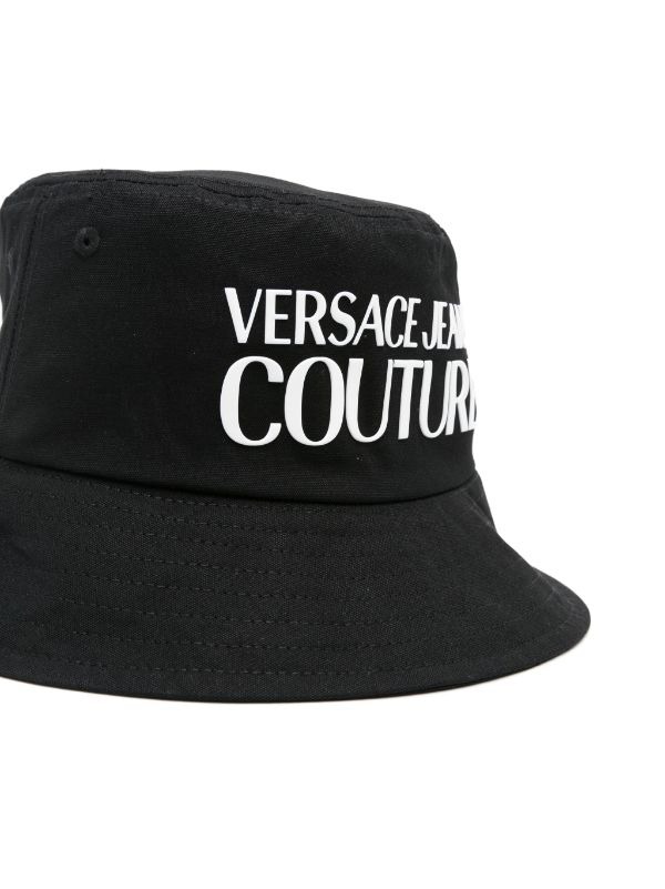 VERSACE JEANS BUCKET HAT - BLACK - Image 2