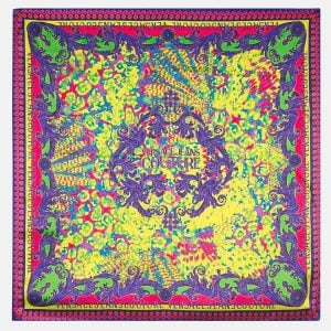 VERSACE JEANS BAROQUE FOULARD - MULTICOLOUR
