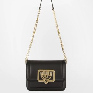 CHIARA FERRAGNI METAL EYE LID CROSSBODY