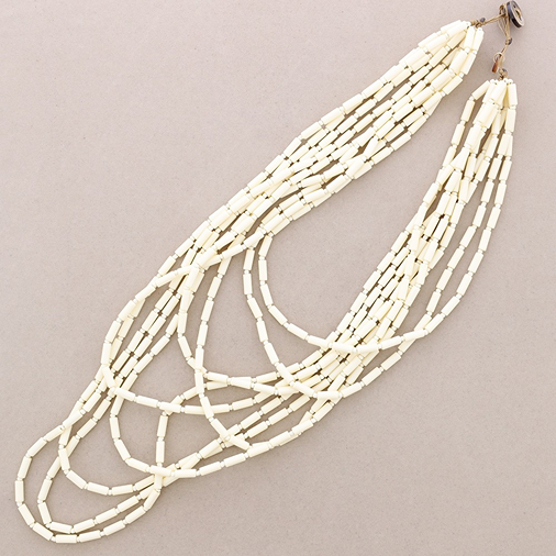 FERMINA NECKLACE - BEIGE