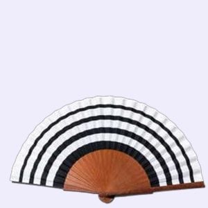 FASHION FAN MEDIUM - ZEBRA