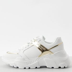 JUST CAVALLI METALLIC LOGO CHUNKY SNEAKER