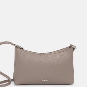 CALVIN KLEIN CROSS BODY SAND
