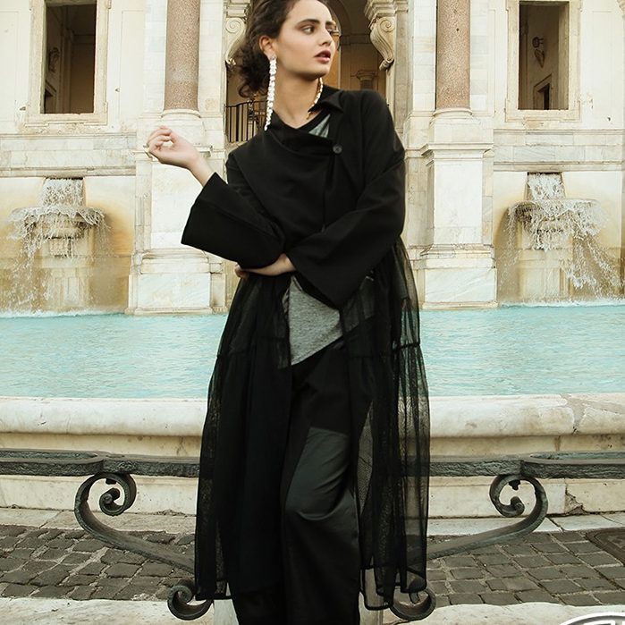 SEVA TULLE CARDIGAN