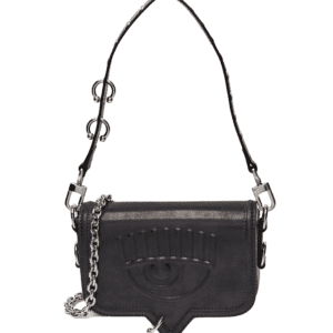 CHIARA FERRAGNI SMALL METAL RING EYE BAG