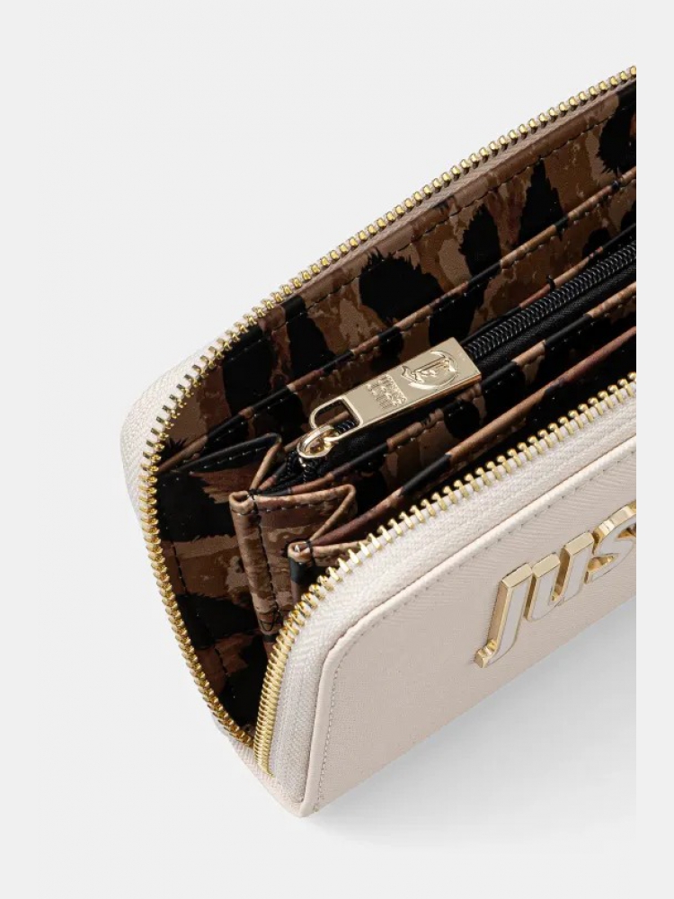 JUST CAVALLI LOGO LARGE WALLET - WHITE - Image 2