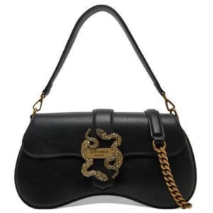JUST CAVALLI ICONIC HANDBAG - BLACK