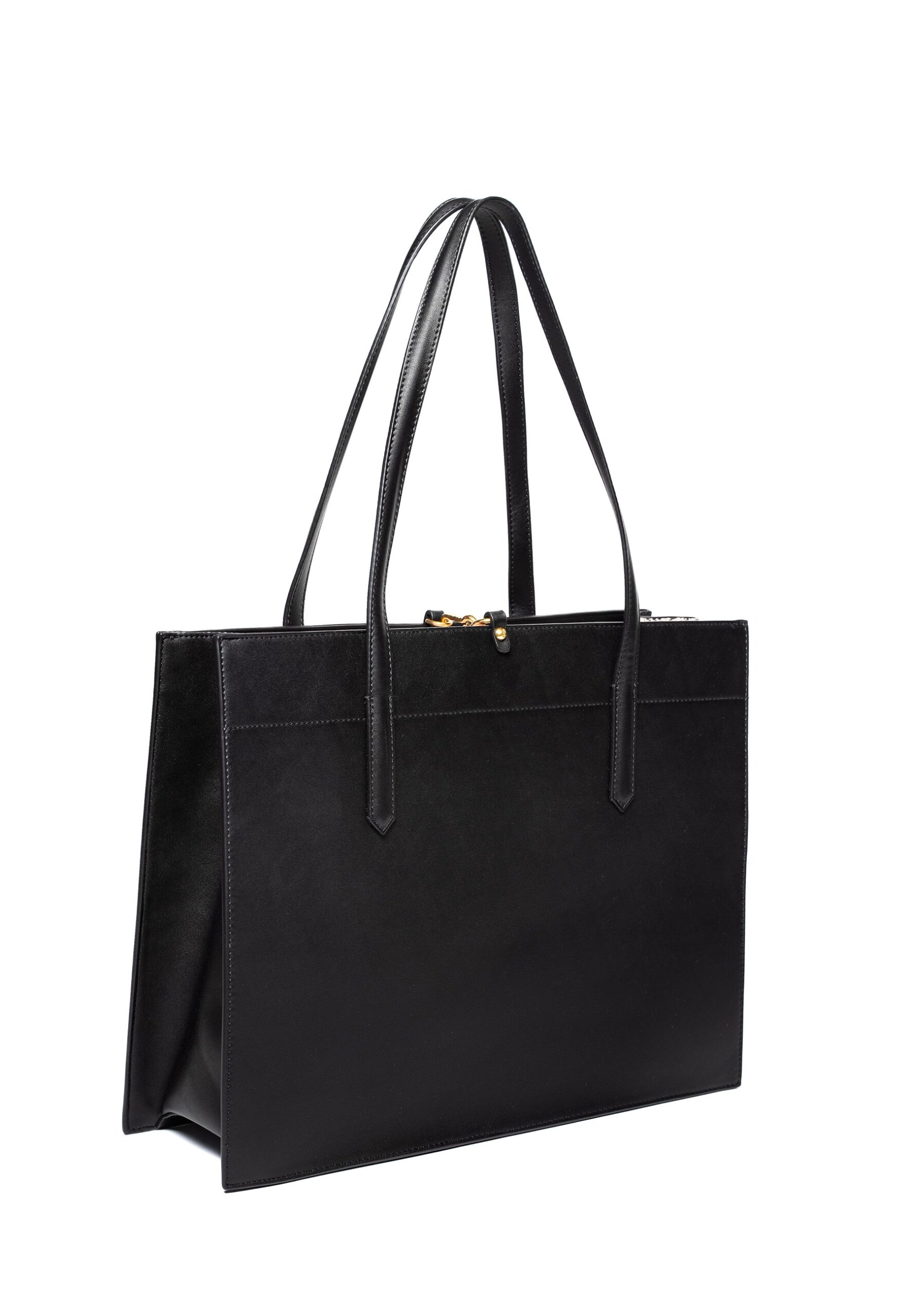 JUICY COUTURE LARGE LOGO HANDBAG - BLACK - Image 3