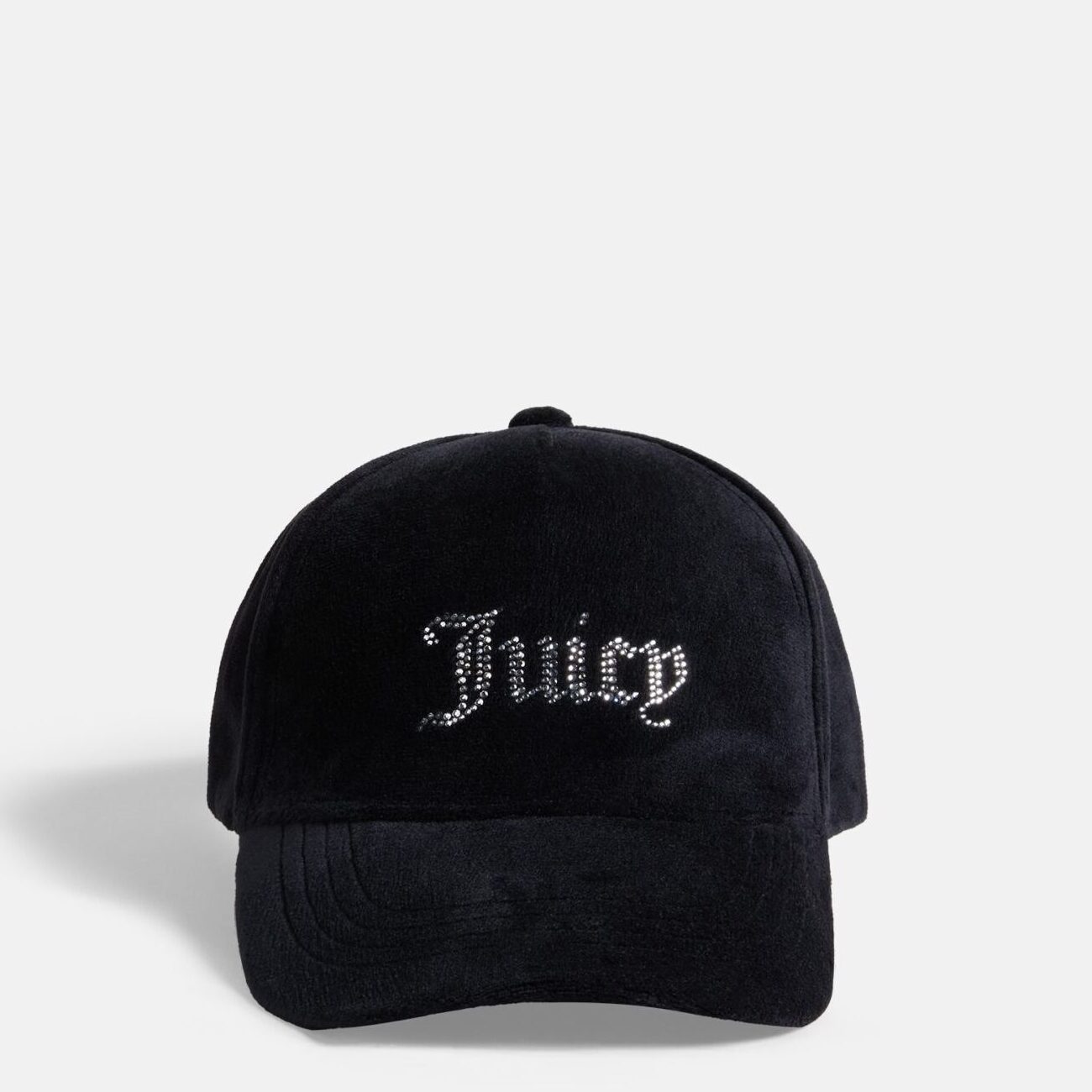 JUICY COUTURE VELOUR CAP - BLACK