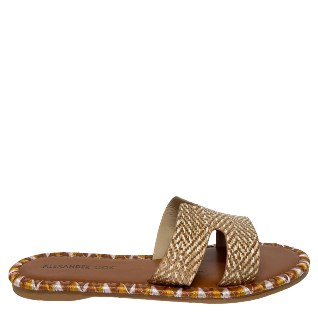 WOVEN HERMANO FLATS - CAMEL