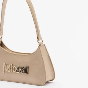 JUST CAVALLI LOGO MOON SHAPE - GOLD