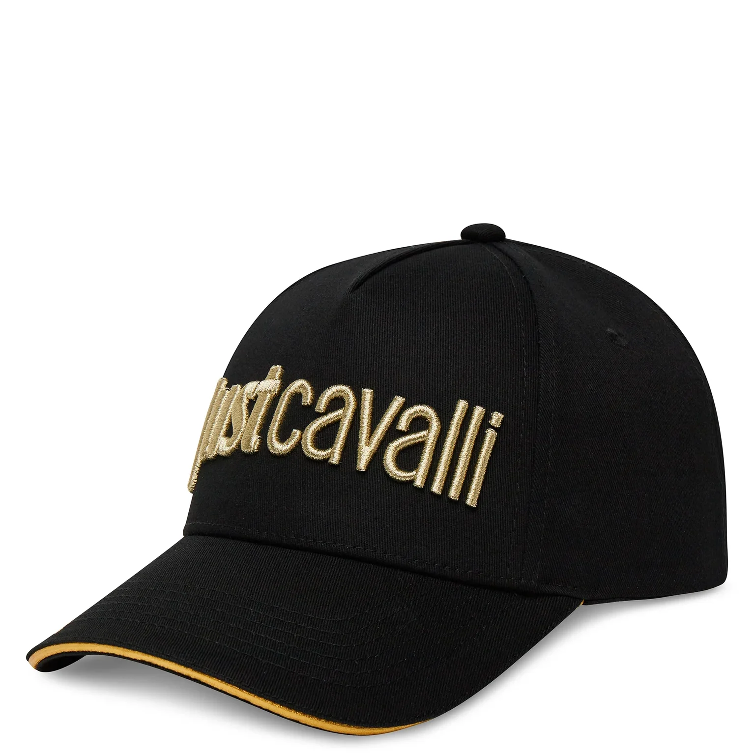 JUST CAVALLI LOGO CAP - BLACK